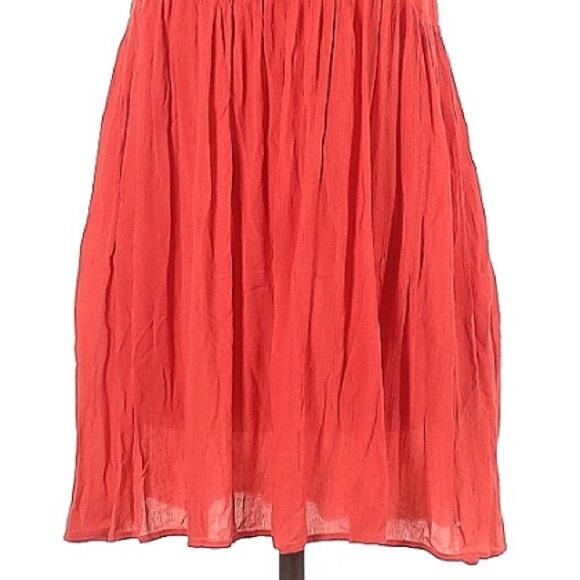 Forever 21 Coral Red Spaghetti Strap  Dress Size Small - Picture 4 of 6